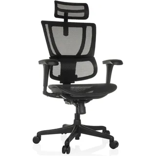 HJH Office Ergohuman Slim Eco Gen2 Netzstoff Schwarz