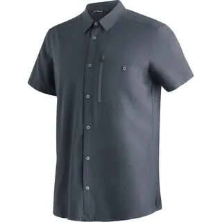 Maier Sports Herren Magos Hemd (Größe L, grau)