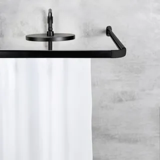 Schöner Wohnen SCHÖNER WOHNEN-Kollektion Winkelschiene Jete Schwarz