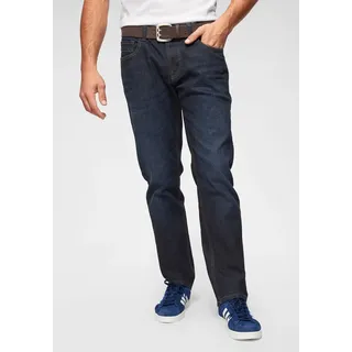 Regular-fit-Jeans CAMEL ACTIVE "HOUSTON" Gr. 30, Länge 34, blau (dark blue) Herren Jeans Regular Fit im klassischen 5-Pocket-Stil