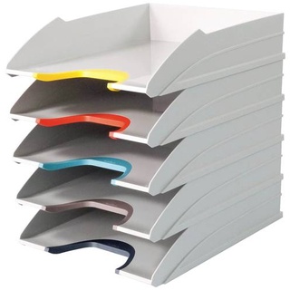 Durable 770427 VARICOLOR® MIX TRAY SET Briefablage DIN A4, DIN C4 Grau 5St.