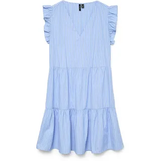 Vero Moda Fanni Kurzes ärmelloses Kleid - Hydrangea / Sana Snow White - XS