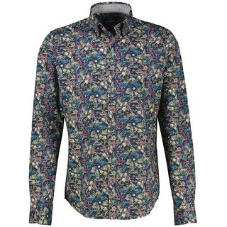 Lerros Langarmhemd Blau 3XL