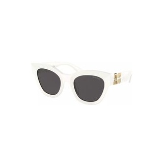 Miu Miu Sonnenbrille - 0MU 01YS - Gr. unisize - in Weiß - für Damen