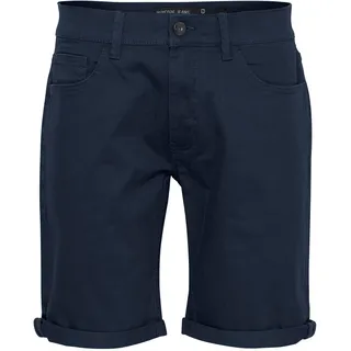 Indicode Jeansshorts IDPokka", Herren, Gr. S, N-Gr, blau (navy), Obermaterial: 98% Baumwolle CO. 2% Elasthan EL., Jeans Jeansshorts
