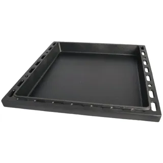 einsetzbare Grillpfanne/Einsatzpfanne - Gusseisen Plancha - 31,5x48x4,6cm