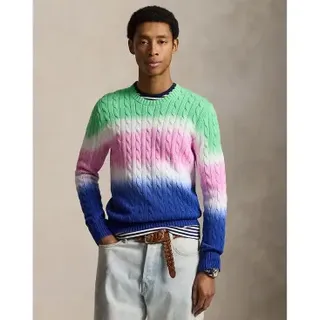 Polo Ralph Lauren für Herren. 710A12809001 Mehrfarbiger Pullover aus durchgefärbter Baumwolle (M), Lässig