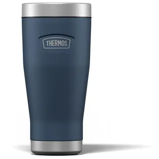 Thermos Icon Solent Reisebecher (470 ml), wiederverwendbarer, isolierter Edelstahl-Kaffeebecher für heiße oder kalte Getränke, vakuumversiegelte Wasserflasche mit auslaufsicherem Deckel, 7 Stunden