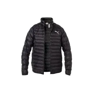 PUMA Herren Steppjacke schwarz Mikrofaser, schwarz, Herbst/Winter 2023/2024