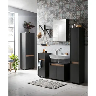 Schildmeyer »Cosmo in verschiedenen Farben made in Germany«, (Set, 3 St.), aus Unterschrank, Waschbeckenunterschrank und Hochschrank