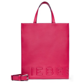 Shopper LIEBESKIND BERLIN "Paperbag M PAPER BAG LOGO CARTER" Gr. B/H/T: 29 cm x 34 cm x 15 cm, pink (lemonade pink) Damen Taschen Handtaschen