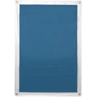 Lichtblick Dachfensterrollo Haftfix Hitzeschutz Verdunkelung 36 x 56,9 cm blau