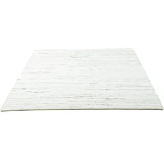 Wollteppich SANSIBAR "Hörnum" Teppiche Gr. B/L: 190 cm x 250 cm, 12 mm, 1 St., bunt (multi) Esszimmerteppiche Handweb Teppich, meliert, reine gewalkte Wolle, handgewebt