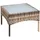 Beistelltisch 58 x 58 x 42 beige/braun
