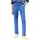 Chinohose Gerades Bein Blau 34