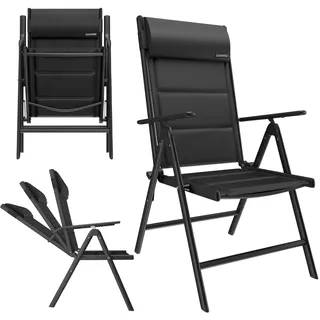 garmio Gartenstuhl FLORENZ 54 x 58 x 103 cm schwarz 1 St.