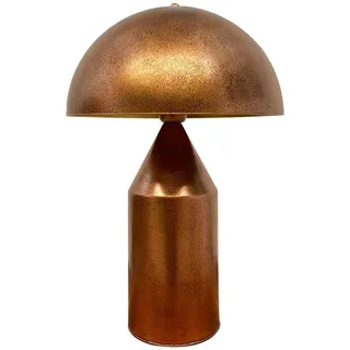 Bamyum Lipeo Tischlampe Grün 30cm, Pilz Lampe, Metall Lamp, Kupfer