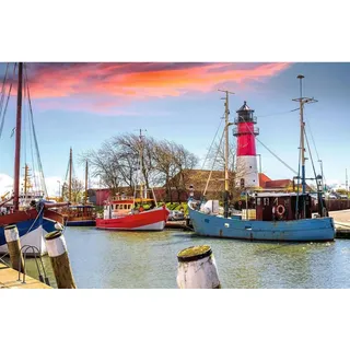 Ravensburger Erwachsenenpuzzle 200 Teile - Der Hafen von Büsum