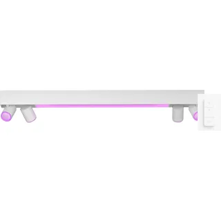 Philips Hue Centris Aufbauspot White & Color - Weiß - Rechteckig - 4 Spots + Dimmer