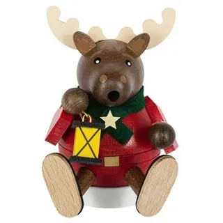 GLÄSSER SEIFFEN Mini-Räuchermännchen Kugelform inkl. Räucherkerzen Höhe 9cm