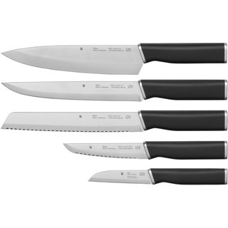 WMF Kineo Vorteils Messerset Küche 5 teilig, Made in Germany, 5 Küchenmesser scharf, Messer Set Performance Cut, Kinetisches Design, Spezialklingenstahl