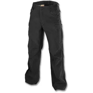 Vintage Industries M65 Heavy Satin Cargohose Schwarz M