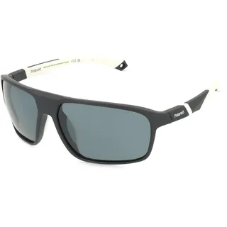 Polaroid PLD 7058/S Herren-Sonnenbrille Vollrand Eckig Kunststoff-Gestell, schwarz