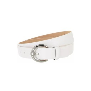 Aigner Gürtel - Fashion Belt Leather - Gr. 100 - in Weiß - für Damen