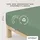 Baumwolle 140 x 200 - 160 x 220 cm green mid