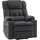 MCombo Relaxsessel M Mcombo Mikrofaser 7546 75 x 112 x 87 Dunkelgrau elektrisch