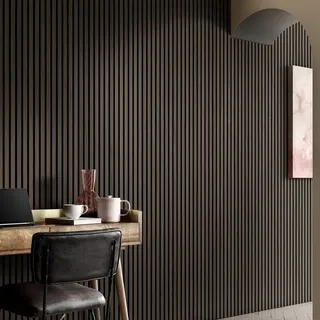Home Deluxe Akustikpaneel SONIC 80 x 40 cm Smoked Oak 1 St.