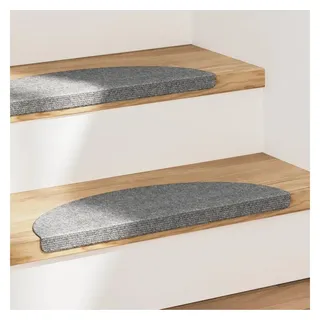 vidaXL Stufenmatte 23,41 x 59,52 cm Grau