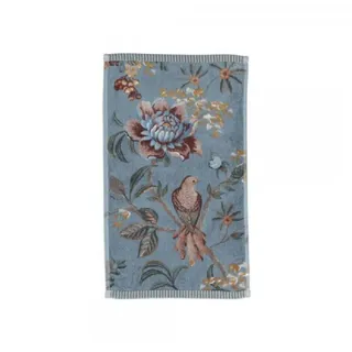 Pip Studio Secret Garden Gästehandtuch 30 x 50 cm blau