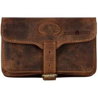 GREENBURRY Vintage Gürteltasche 17,5 x 10,5 cm Braun