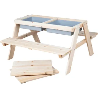 Roba Kinderspieltisch, Natur, Kunststoff, massiv, 89x50x85.5 cm, Kinder- & Jugendzimmer, Kindermöbel, Kindersitzmöbel & -tische, Kinderstühle