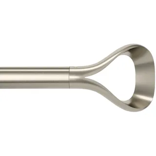 Umbra Vorhang Zubehör, Vorhangstange Loop 107-306 cm, Nickel