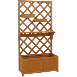 MCW Hochbeet MCW-P68 135 x 70 x 30 cm Braun