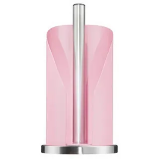 Wesco Küchenrollenhalter 322104-26, Metall, pink, mit Abreißhilfe