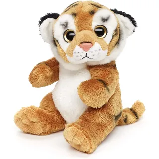 Uni-Toys - Tiger Plushie - 16 cm (Höhe) - Plüsch-Wildtier - Plüschtier, Kuscheltier