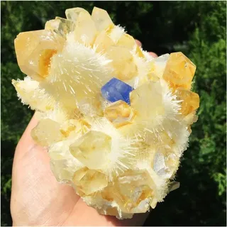 Natürlicher Kristall, rau, natürlicher gelber Kristall, Quarz, Citrin-Cluster, Mineralprobe, , heißes neues natürliches Citrin-Cluster-Kristall, Heimdekoration (Größe: 1000 g) Crystal Specimen ( Size