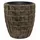 Polyrattan Pflanztopf 38 42cm braun