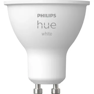 Philips Hue White GU10 - Smarter Spot - 400, Intelligentes Leuchtmittel, Bluetooth/Zigbee, Weiß, LED, GU10, GU10