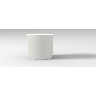 Kloris Zylindrische Säule Sweet Table Aufsteller für innen und außen Kunststoff Höhe 40 cm Durchmesser 35 cm weiß Made in Italy
