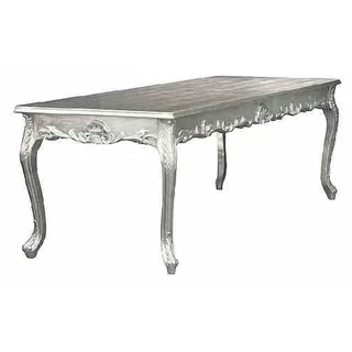 Casa Padrino Barock 88 x 84 x 160 cm silber