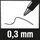 Uni-Ball Tintenroller EYE micro UB-150 blau