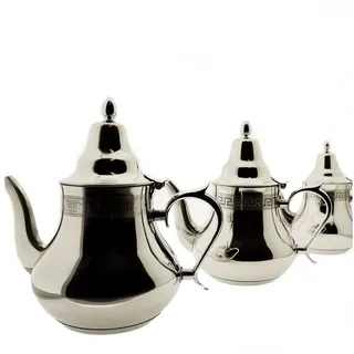 COFI 1453 Edelstahl 2L Teekanne Induktionsherd Kaffeekanne mit hitzebeständigem Griff Küche/Cafeteria/Hotel/Restaurant