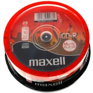 Maxell CD-R-Rohlinge 700 MB 52x, 25er-Pack