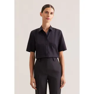 Seidensticker Hemdbluse Schwarz 38
