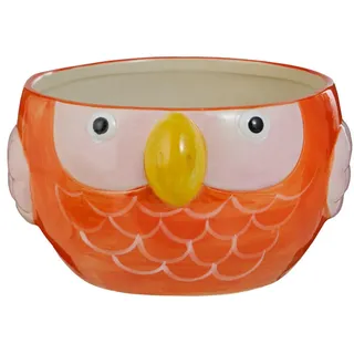 Butlers Blumentopf, Orange, Stein, 11 cm, Dekoration, Blumen & Zubehör, Übertöpfe