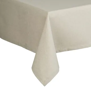 Pichler Tischwäsche Faro Tischdecke 130x220 cm | leinen - beige